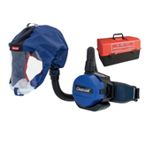 CleanAIR Short Blue Hood CA-1 with Basic PAPR | RSH1133a-BL